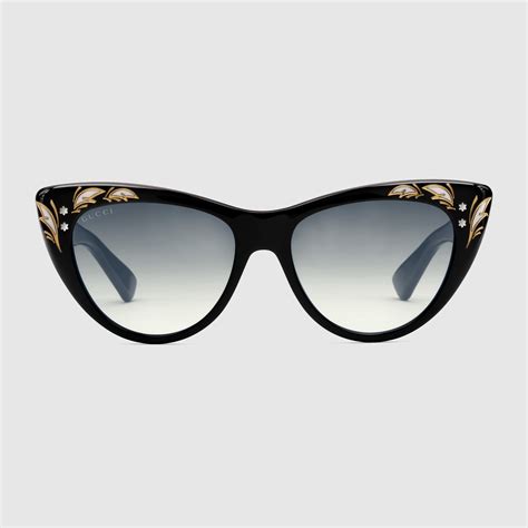 cat eye sunglasses sunglass hut|gucci oversized cat eye sunglasses.